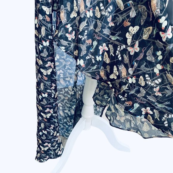 FOXIEDOX High Low Butterfly Print Dress - Small - Picture 6 of 9